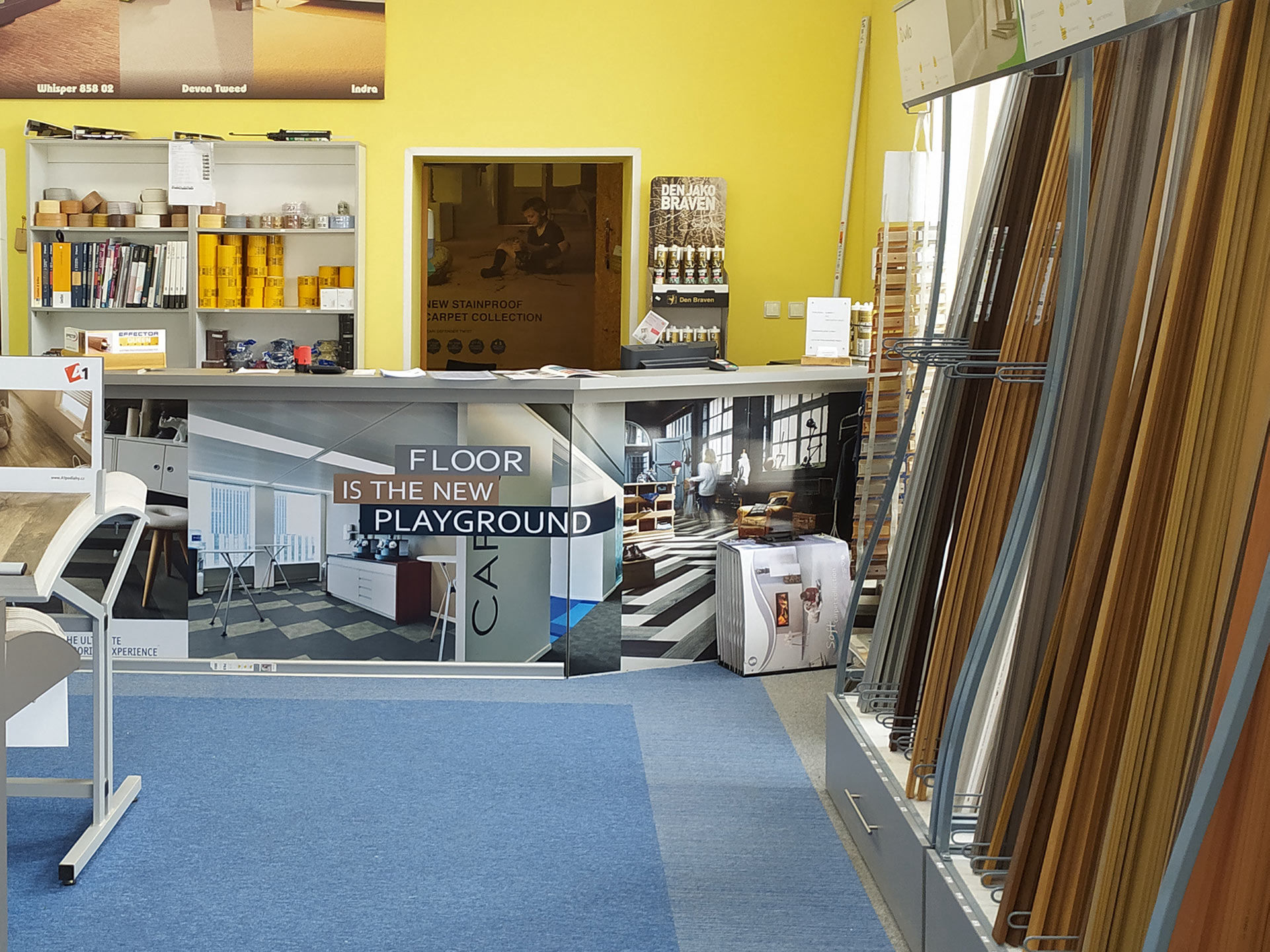 Koberce a PVC u Kauflandu Česká Lípa Podlahové krytiny linolea