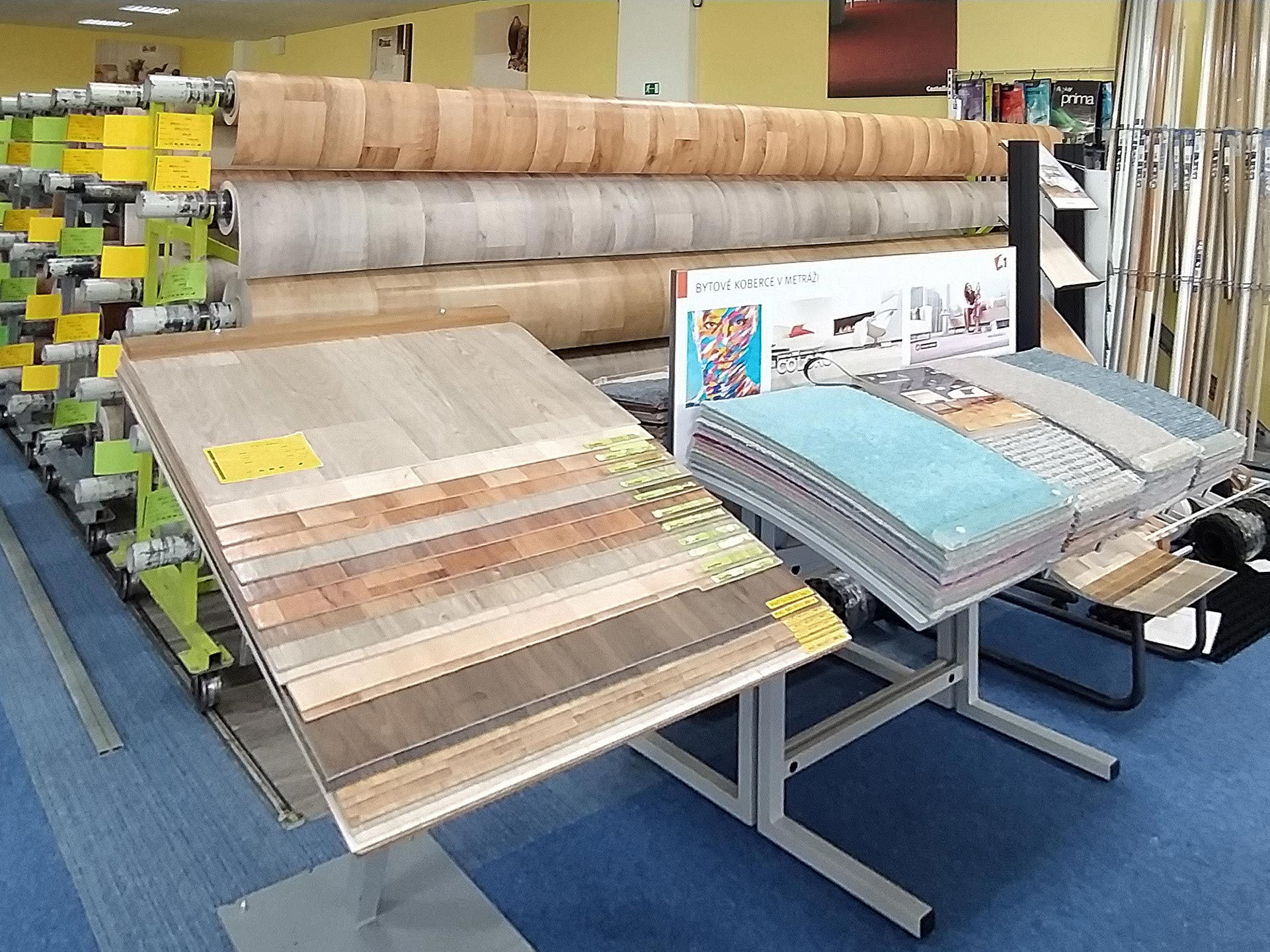 Koberce a PVC u Kauflandu Česká Lípa Podlahové krytiny linolea