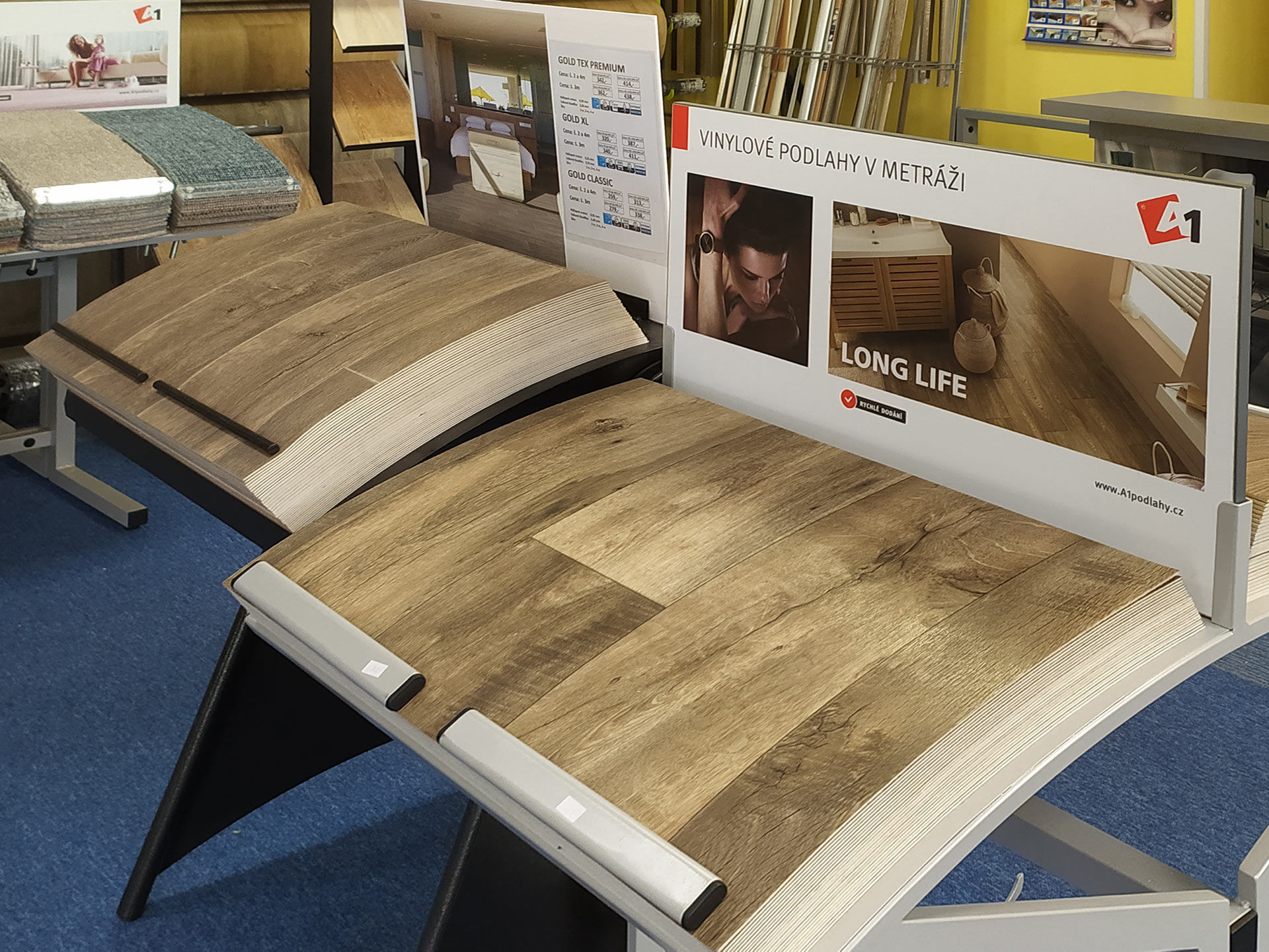 Koberce a PVC u Kauflandu Česká Lípa Podlahové krytiny linolea