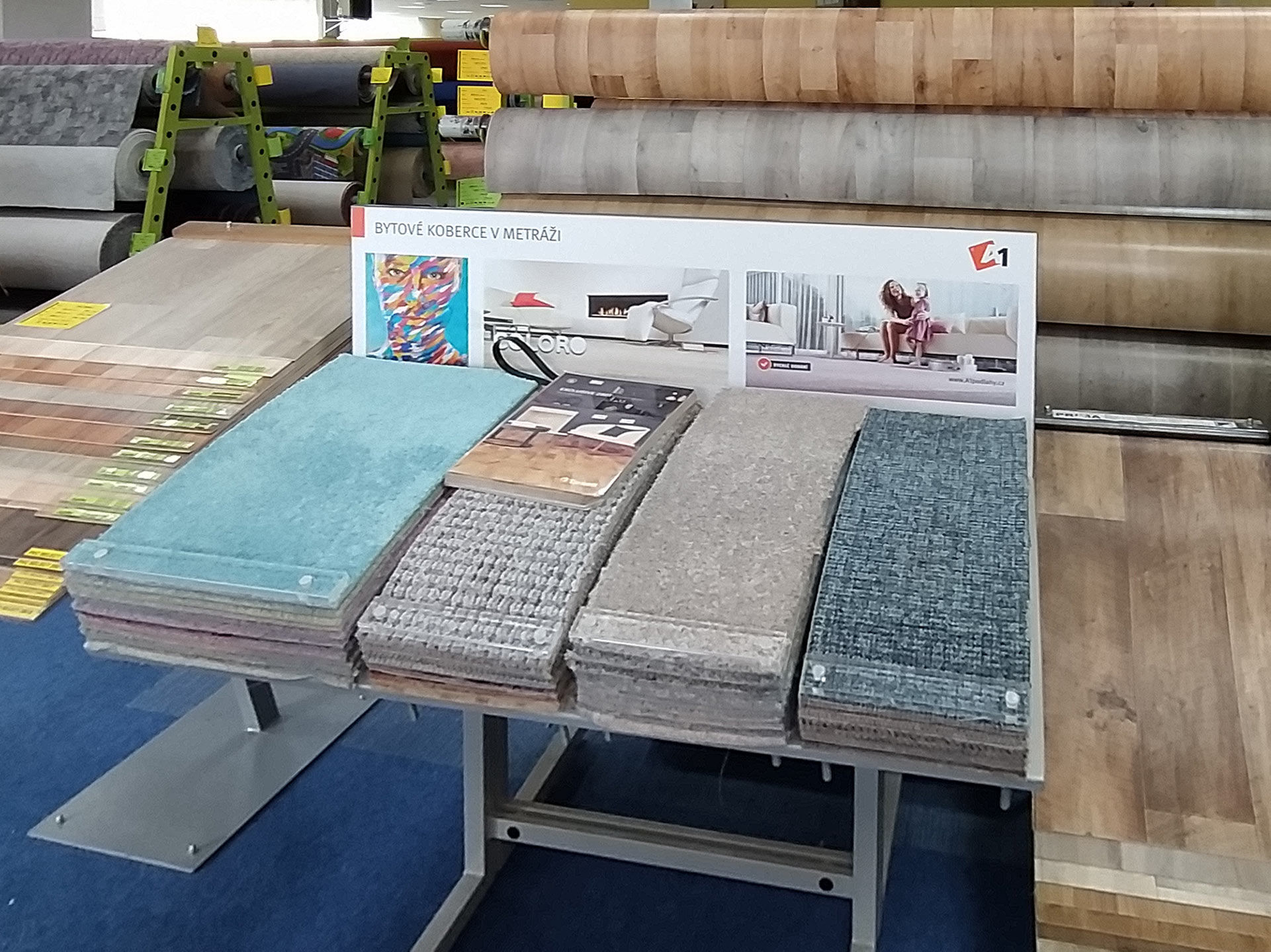 Koberce a PVC u Kauflandu Česká Lípa Podlahové krytiny linolea