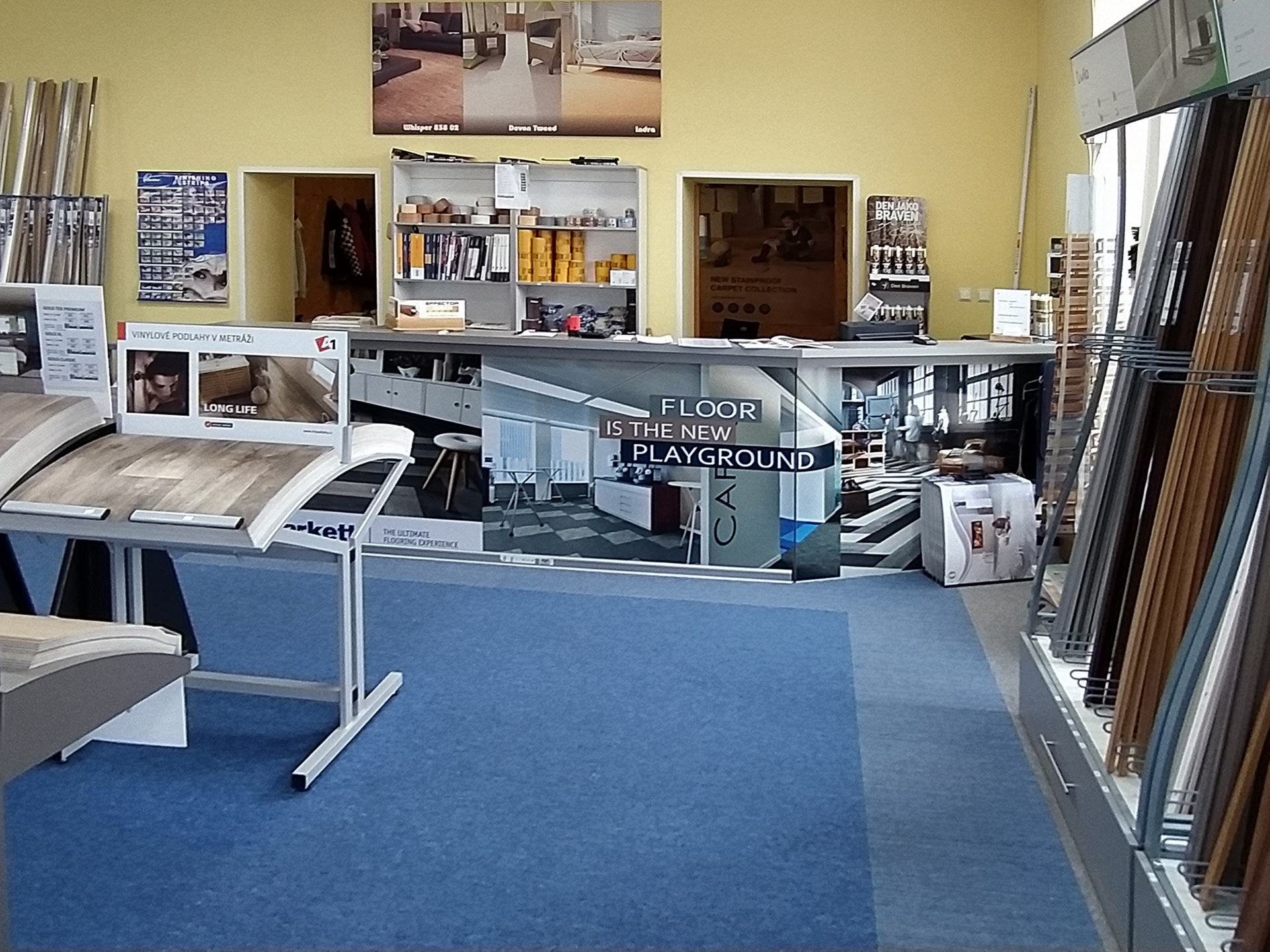 Koberce a PVC u Kauflandu Česká Lípa Podlahové krytiny linolea
