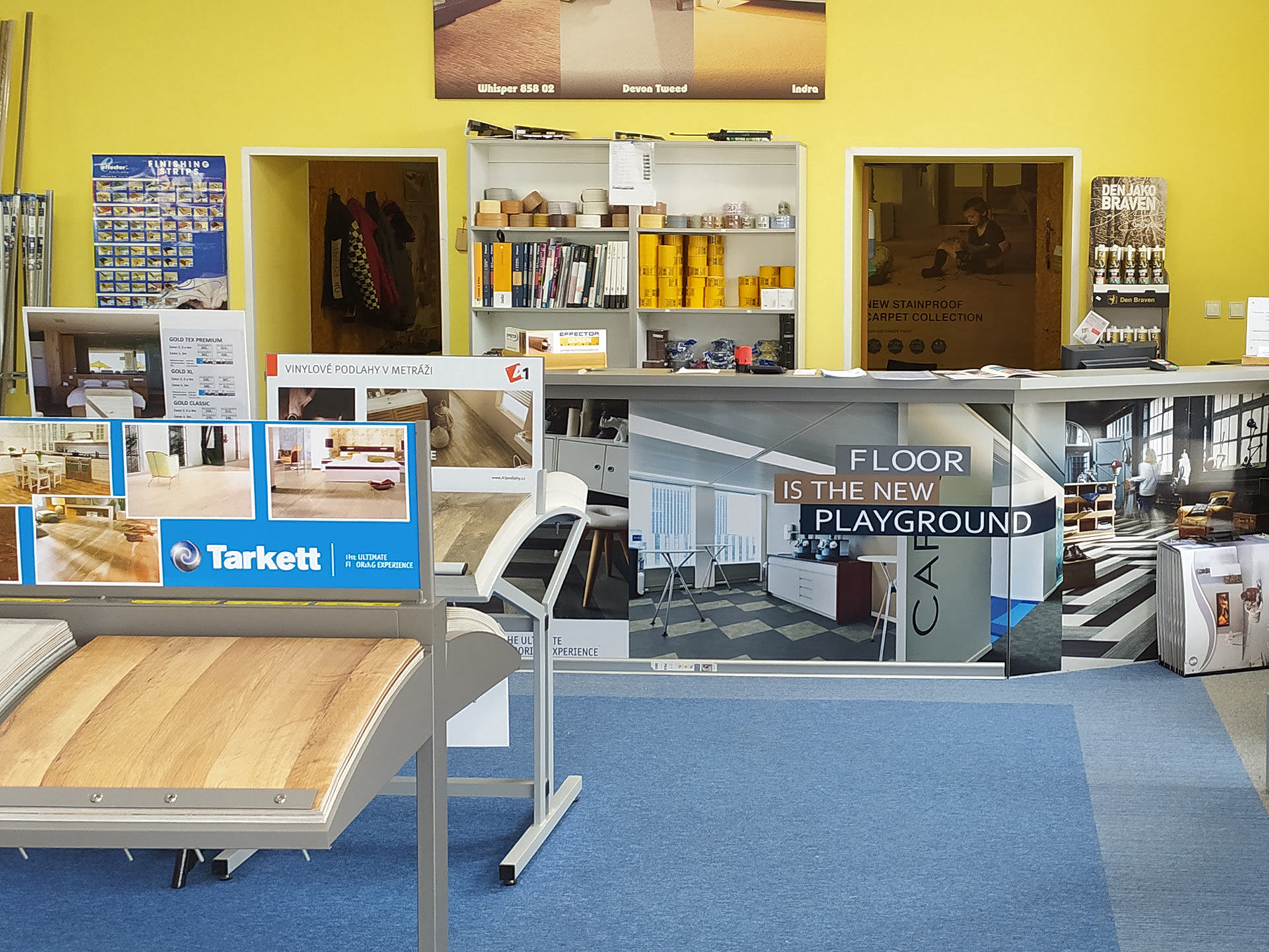 Koberce a PVC u Kauflandu Česká Lípa Podlahové krytiny linolea