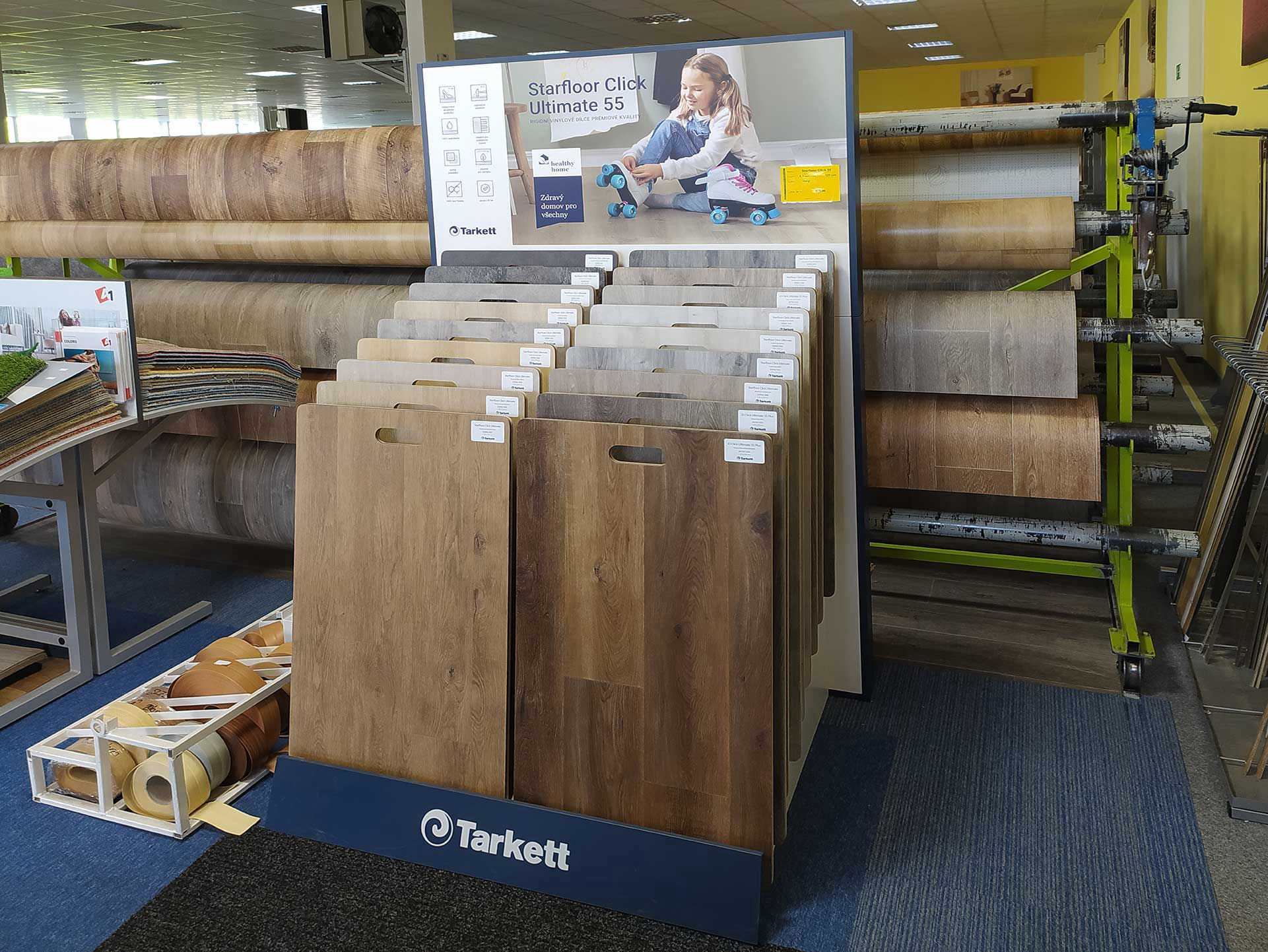 Koberce a PVC u Kauflandu Česká Lípa Podlahové krytiny linolea